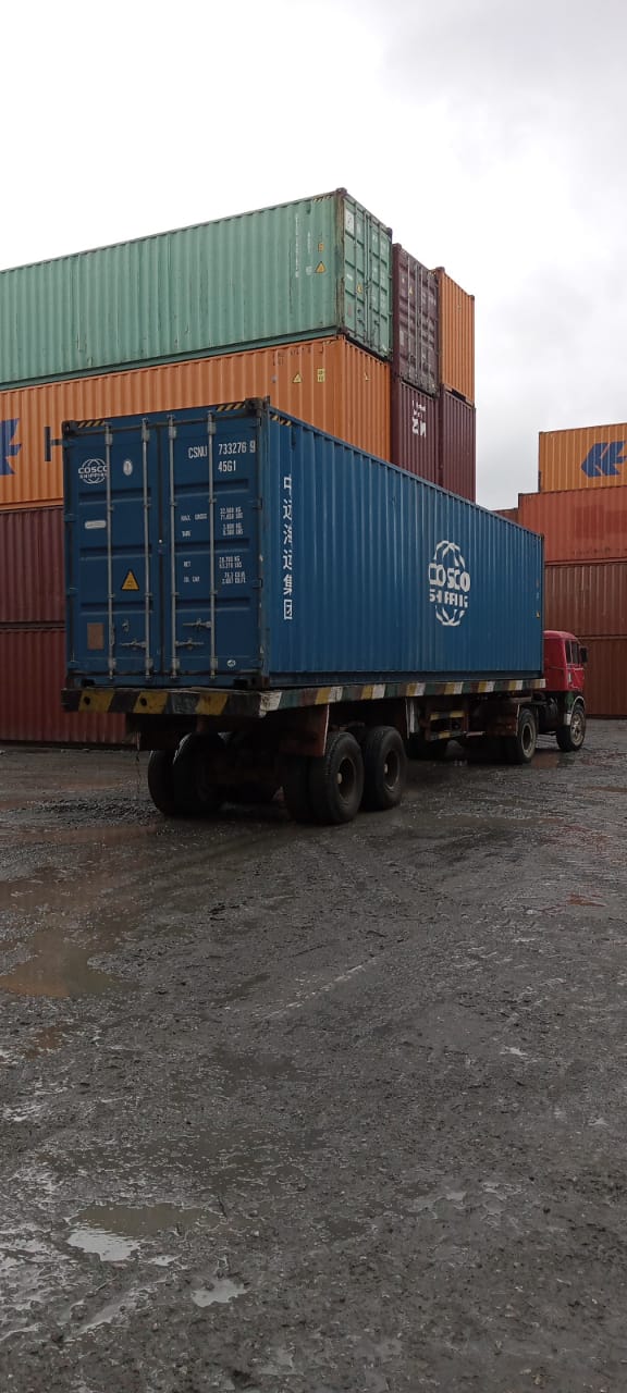Container loading from Port