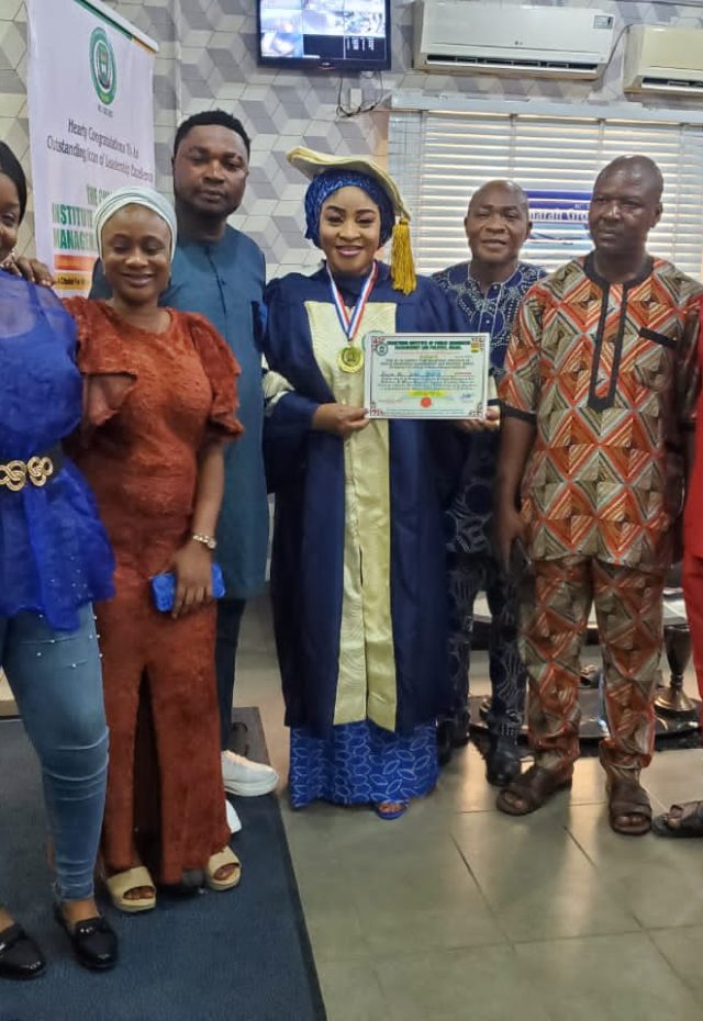 CIPRMP Confers Doctorate Award On Bola Muse